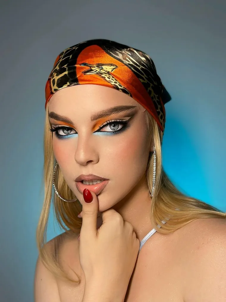 Креативный макияж с этническими мотивами — работа Beauty Bianca